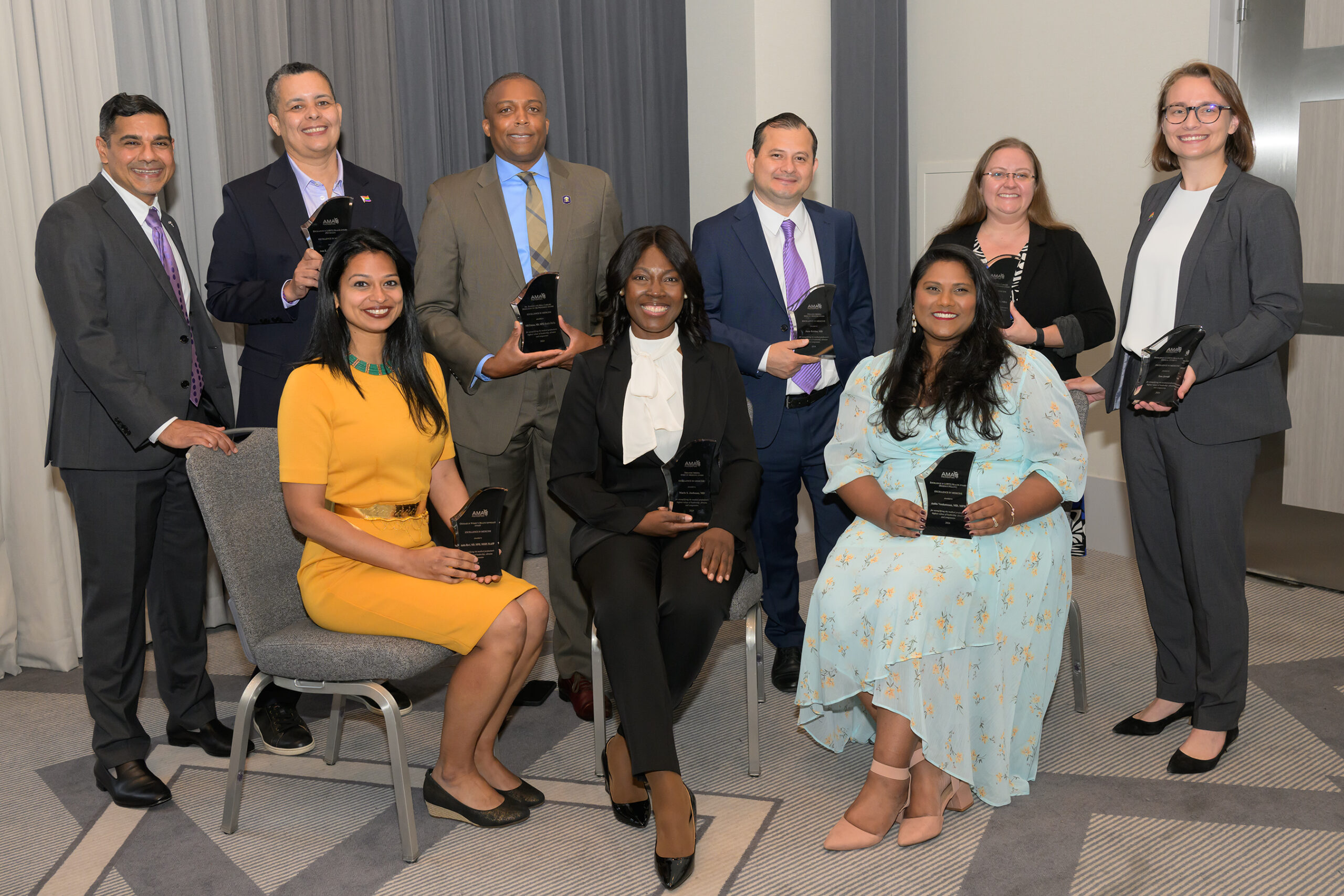 Group photo of award recipients